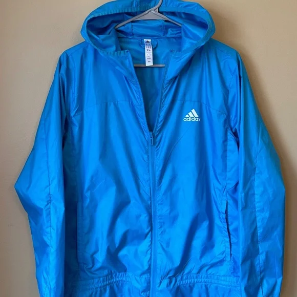 Adidas women’s Size M Logo Running Windbreaker - Picture 7 of 7
